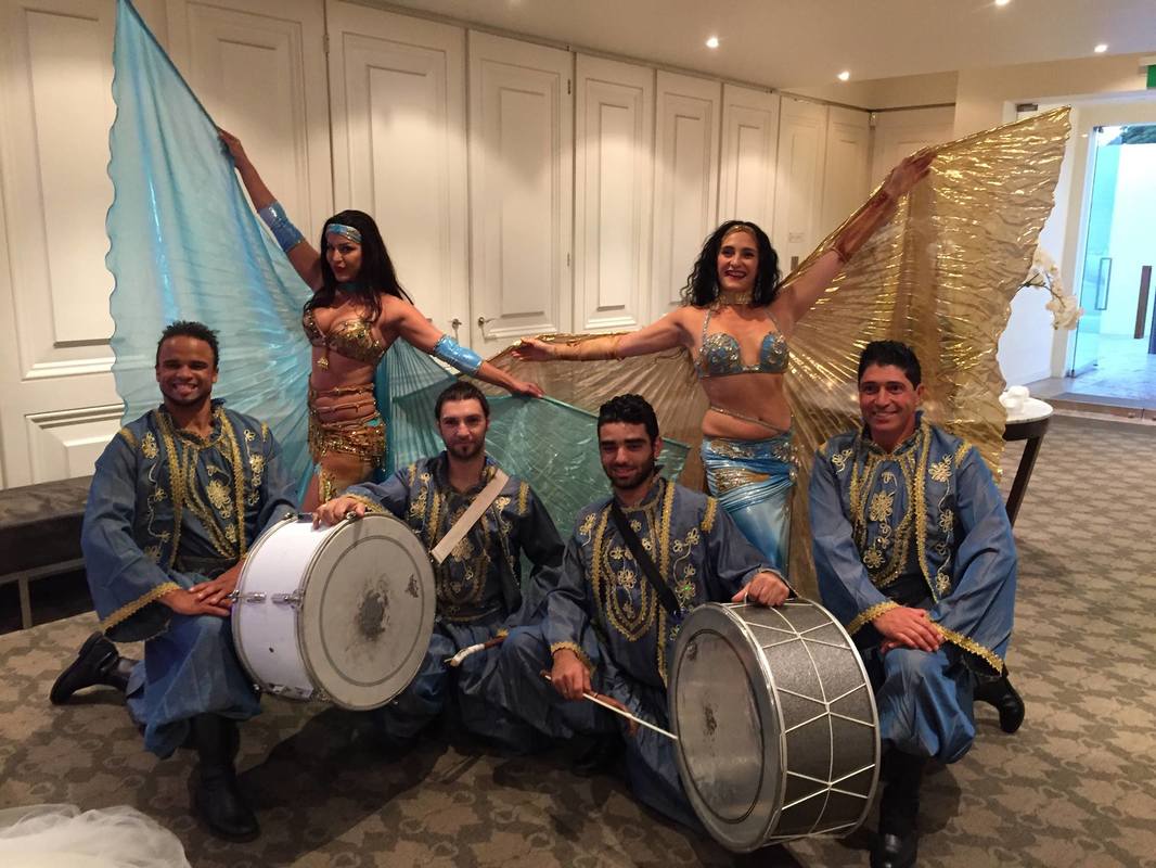 Zaffe: Drumming show with wings at for a spectacular wedding entrance