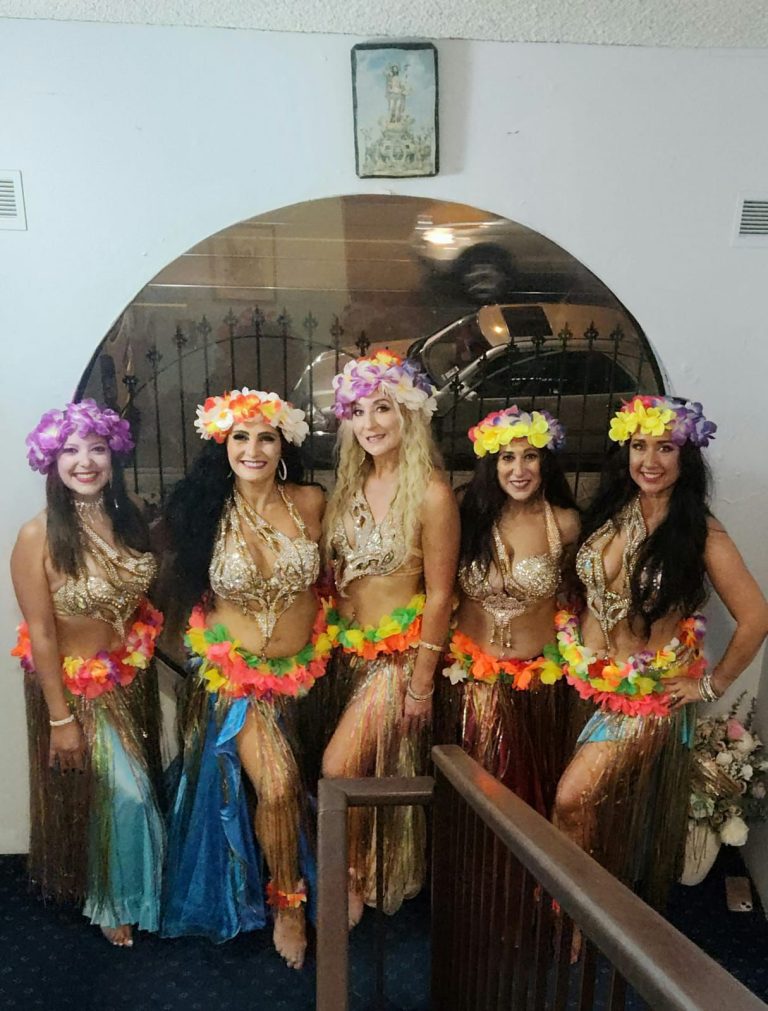 Hawaiian Fusion at Ibleo Club - Melbourne Bellydance on the Festival Stage